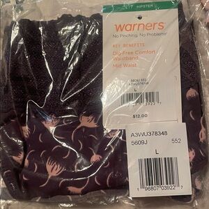 Warner's no pinching hipster  Panties